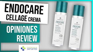 ENDOCARE CELLAGE Crema Opiniones⭐Gelcrema Endocare Cellage Review 🌼 FARMACIA SENANTE [upl. by Whalen]