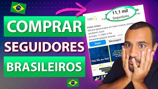 MELHORES SITES para Comprar Seguidores Brasileiros [upl. by Lilyan736]