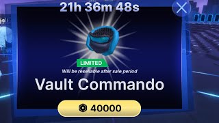 NEW LIMITED HOW TO GET THE VAULT COMMANDO [upl. by Liponis]