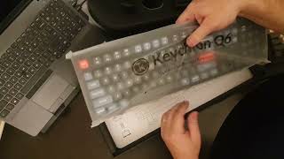 Keychron Q6 Unboxing mechanical keyboard [upl. by Debby]