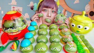 【ASMR】リトルグリーンマンを食べる💚🐸🚀 [upl. by Sulokcin]