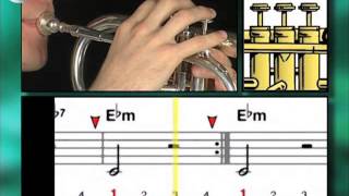 Ex002 How to Play Trumpet  Trumpet Lessons for Beginners [upl. by Sirrah]