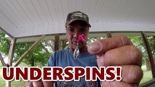 Crappie Fishing Tip  Get The Most Out Of Underspins [upl. by Jansen213]