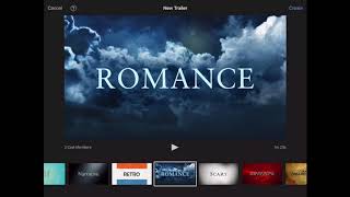 iMovie Trailer Tutorial [upl. by Asiulana]