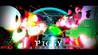 Antflix Piggy Series 12  ASSEMBLE Roblox Animation Part 1 [upl. by Ailema]