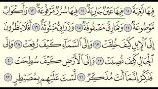 Surah AlGhashiya 88 Yasser AlDosari [upl. by Isawk]