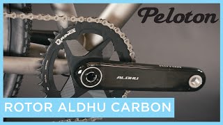 ROTOR ALDHU Carbon Crankset Lightweight Cranks for Every Kind of Rider [upl. by Ainorev732]