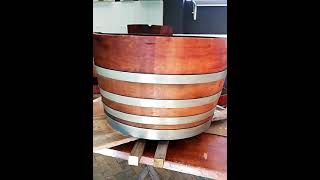 Wine barrel planters [upl. by Accebar20]