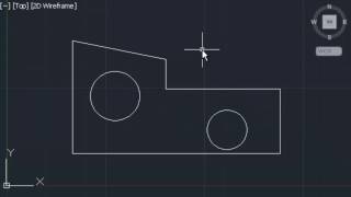 How to Delete Object in AutoCAD Basic [upl. by Anauqes]