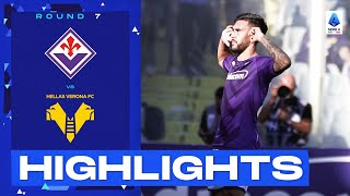 FiorentinaVerona 20  La Viola back to winning ways Goals amp Highlights  Serie A 202223 [upl. by Nednal]