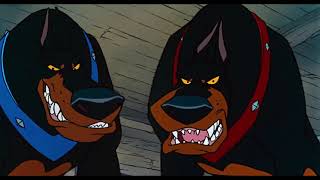 Oliver amp Company  Roscoe and DeSoto the Dobermans [upl. by Arty]