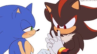 Sonadow Moments Sonadow comic dub [upl. by Buchheim]