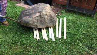 How To Move a Small Boulder by Yourself [upl. by Sevein]