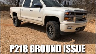 2014  2018 Chevy Silverado or GMC Sierra Electrical Issues G218 Ground [upl. by Elleivap]