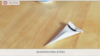 SchokoSpritztütchen selber machen  Howto  Dr Oetker [upl. by Assela]