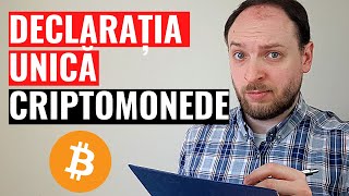 DECLARATIA UNICA 2021  Cum o completezi dacă ai câștiguri din Criptomonede [upl. by Naoj]