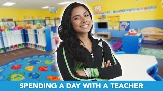 I Spent A Day With A Preschool Teacher [upl. by Ahsain]