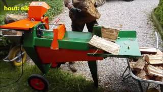 Part 2 Posch Ruck Zuck 220 V log splitter houtklover fendeuse holzspalter houtkliever [upl. by Anialram431]