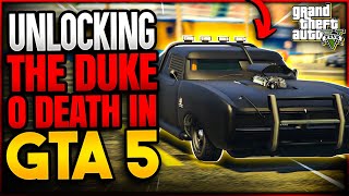 Unlocking the DUKE O DEATH in GTA 5 [upl. by Haidabez682]