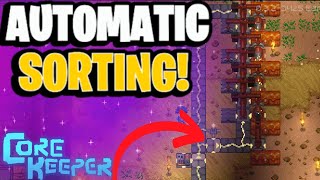 Automatic Chest Sorting BUILD  Core Keeper [upl. by Edelstein]