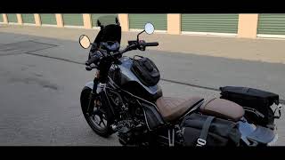 Rebel 1100 saddlebags alternative SWMOTECH Givi [upl. by Cherri]