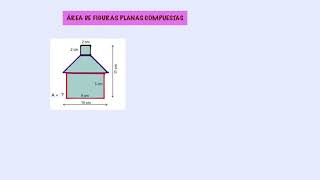 Calculo de áreas de figuras planas  áreas de figuras compuestas [upl. by Nela]