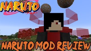 NEW SHARINGAN SUSANOO JUTSUS amp More  Minecraft Naruto Mod Review Sekwahs Naruto Mod [upl. by Uno]