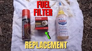 Isuzu MuX amp DMax Fuel Filter Replacement  DIY  How To Replace Your Fuel Filter [upl. by Kynan]