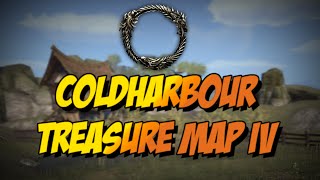 ESO Elder Scrolls Online Coldharbour Treasure Map IV4 Location [upl. by Trista]