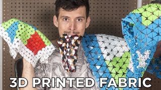 Experimenting with 3D Printed Fabric [upl. by Faden]