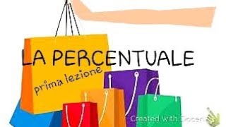 Cos’è la percentuale Percentuali e proporzioni  Lezione 1 [upl. by Odoric]