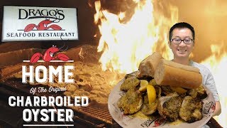 The Perfect Charbroiled Oyster  Dragos Seafood Restaurant  New Orleans  Louisiana [upl. by Eivad]