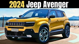 The New 2024 Jeep Avenger EHybrid  First Look and Review [upl. by Armond143]