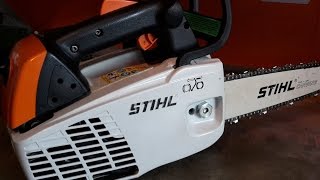 Stihl 192 T 193 T Kettenrad Tauschen [upl. by Sebastien638]