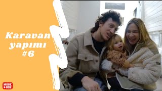 VLOG  KARAVAN 101  Mobilyalarımız boyandı [upl. by Adnahsal]