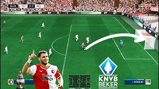 Feyenoord vs NEC  KNVB Cup Final  ALL Goals Highlights  FIFA [upl. by Flann919]