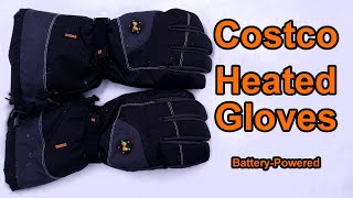 Costco Battery Powered Heated Gloves Product Review  4 Stars costco heatedgloves fieldsheer [upl. by Jeane]