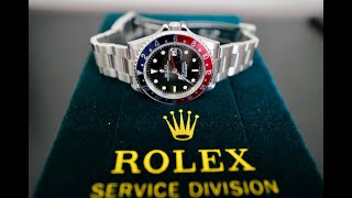 Rolex Service Center Experience GMT Master II 16710  Lititz PA [upl. by Burl]