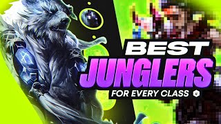 The BEST JUNGLERS For EVERY Class To Carry In EVERY Rank  League of Legends Jungle Tier List [upl. by Obe]