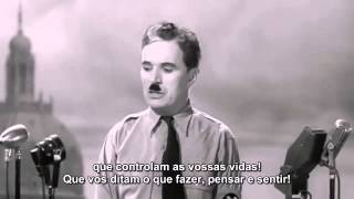 Discurso de Charlie Chaplin em quotO Grande Ditadorquot [upl. by Schultz35]