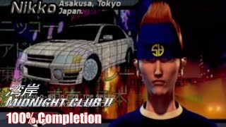 Midnight Club II 100 Completion [upl. by Dorie]