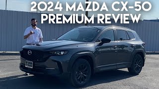 2024 Mazda CX50 Premium Review [upl. by Louanne346]