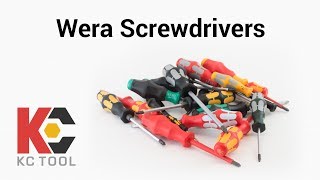 Wera Screwdrivers  A Comparison and Review by KC Tool [upl. by Soule]