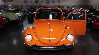 1973 Volkswagen Super Beetle at the Sun Valley Auto Club [upl. by Atilehs]