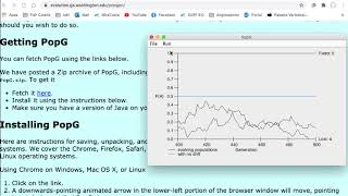 BIO202 Population genetics simulations lab with popG [upl. by Sorvats]