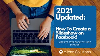 How To Create a Slideshow on Facebook 2021 [upl. by Belayneh]