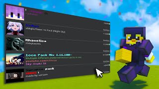 The BEST Minecraft Pack Folder [upl. by Neo892]