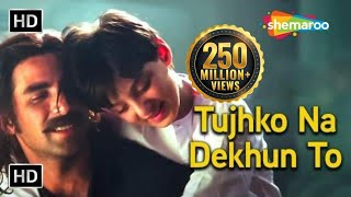 Tujhko Na Dekhun To  तुझको ना देखूं तो  Udit N  Sunidhi  Jaanwar  HD Video Songs [upl. by Robaina]