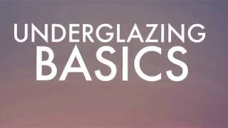 Underglazing Basics [upl. by Woolcott715]