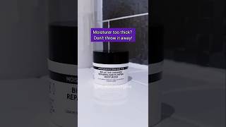 Moisturiser Too Thick Try This Hack for Oily  Combination Skin Skincare youtubeshorts [upl. by Sivel]